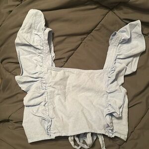 SHEIN crop top, L (8-10)